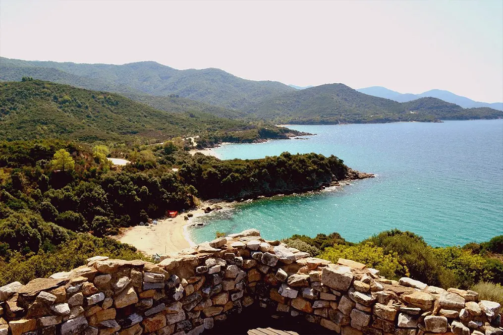 Exploring the mountainous Halkidiki by car